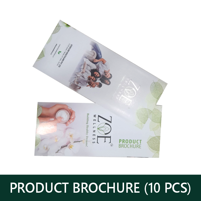 PRODUCT BROUCHER ZOE (PACK 10 PCS)